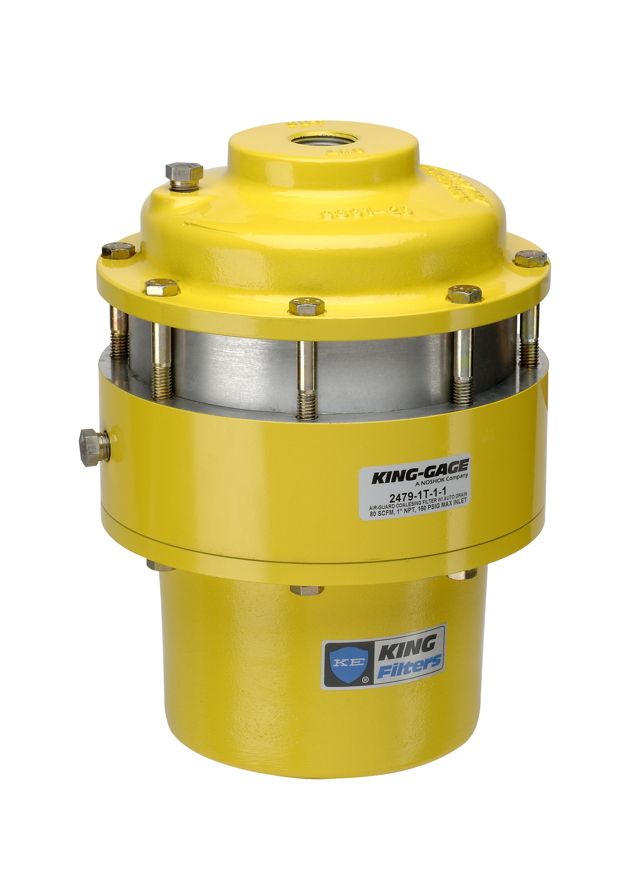 2479 Series 80 scfm Air-Guard Dual Stage Filters